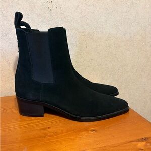 Saint Morta Nomad Black Suede Chelsea Ankle Boots men’s 8